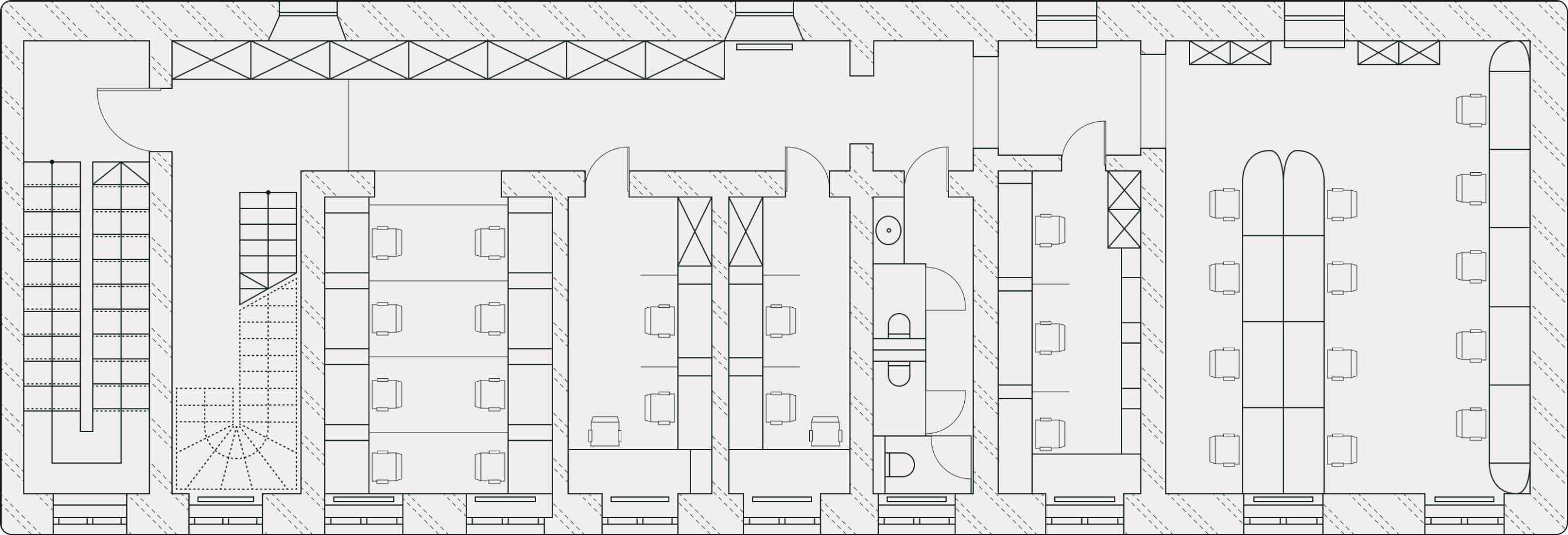 Dvor4Work shared workspace and meeting area concept